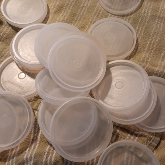 Vtg Tupperware {4 pack} #295 Tupperware Seal for 9oz Tumbler - Picture 2 of 15